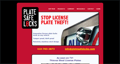 Desktop Screenshot of platesafelocks.com